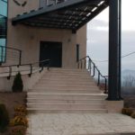 Μαρμάρινη σκάλα και επένδυση τοίχου Δημοτικό Ωδείο