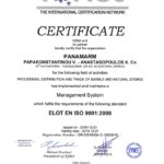 IQNet ISO 9001 certificate